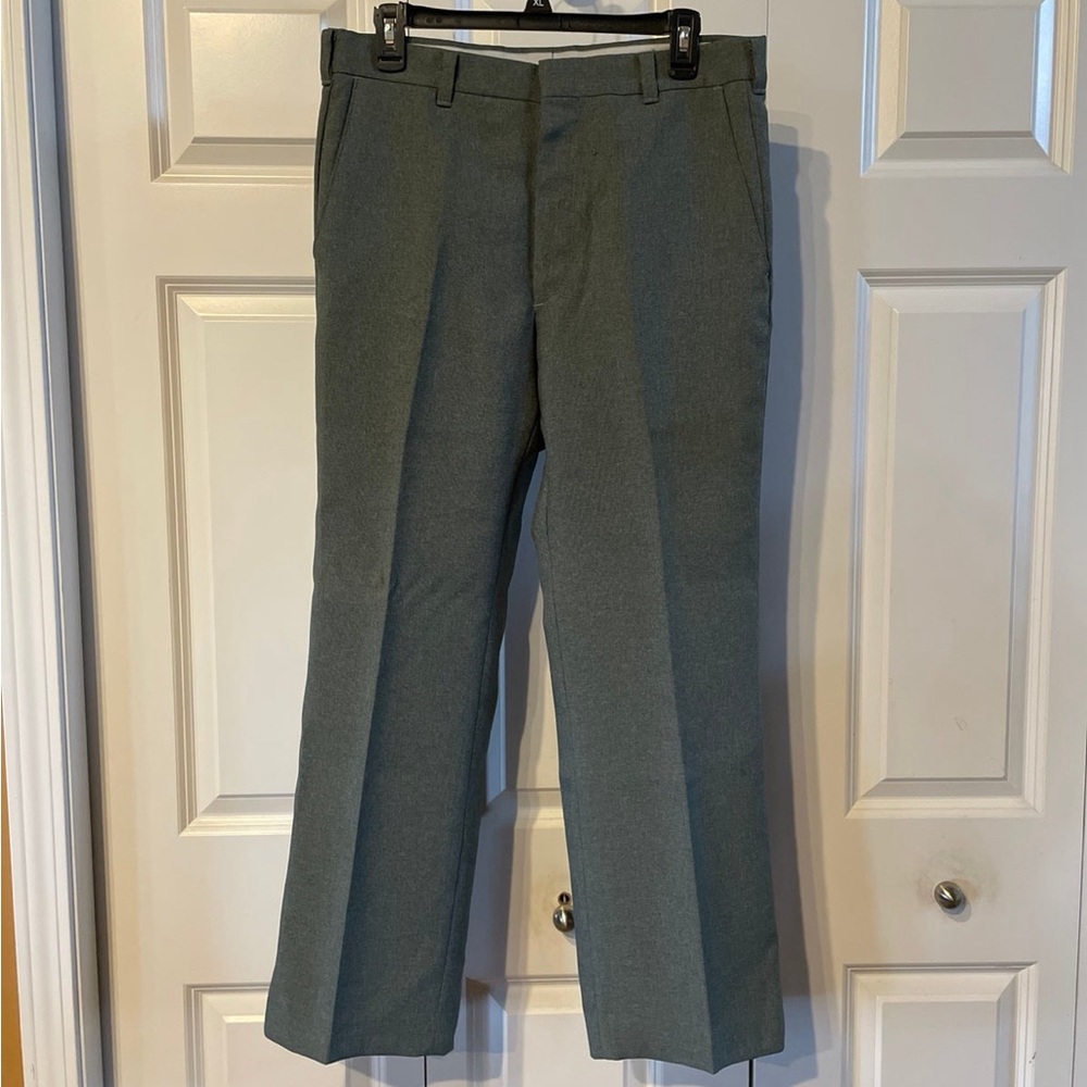 Pantella Levi Green Straight Leg Dress Pants Slacks Men’s 34 in x 38 in